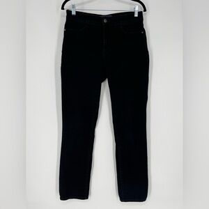 (NYDJ) Not Your Daughter's Jeans (NYDJ) women's denim jeans in black.